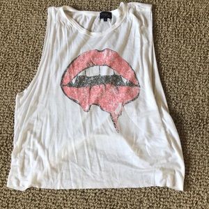 Muscle tank top